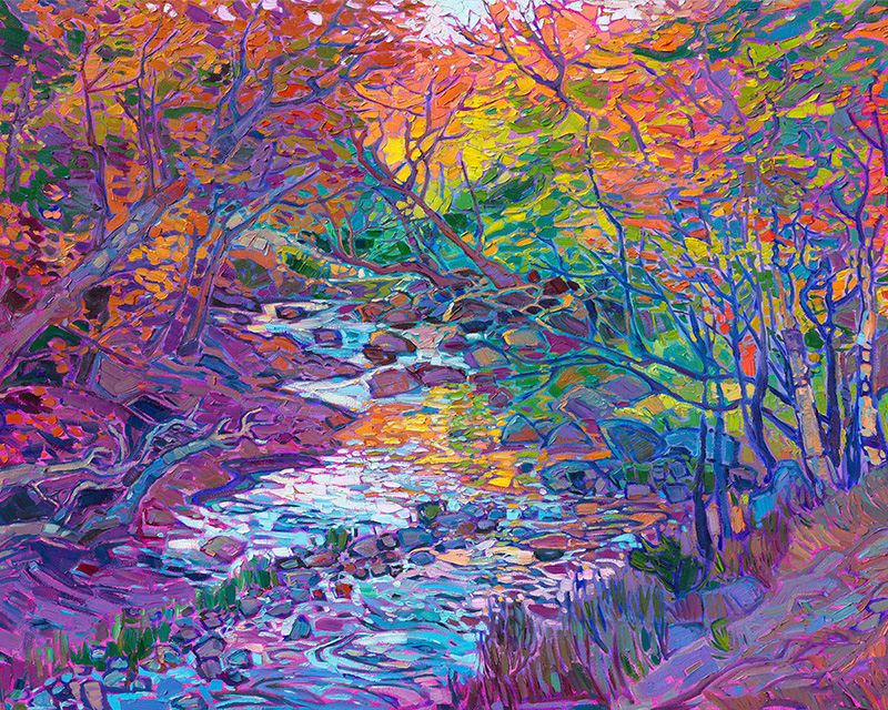 "Maple Reflections" 16x20 Paper Print